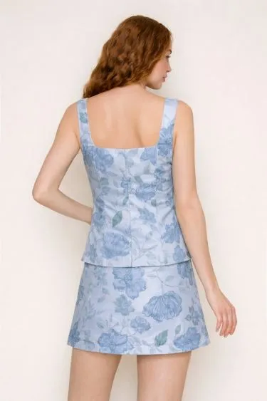 HSE510011-T-DUSTY BLUE/SAGE