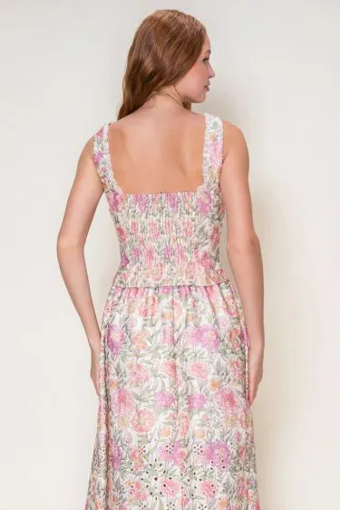 GSE511033-T-IVORY/PEACH/CORAL