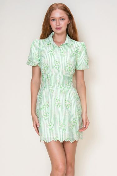 HMD511039-OFF WHITE/LIME GREEN