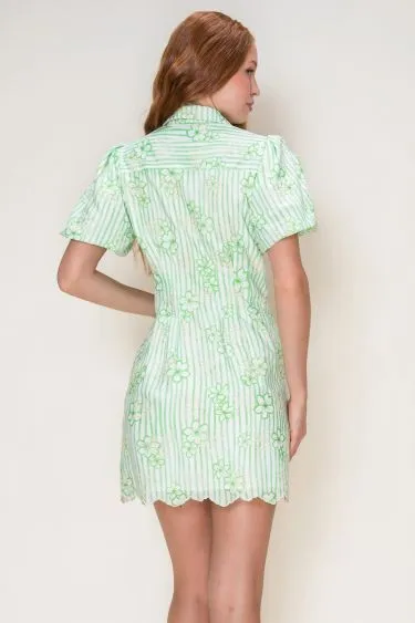 HMD511039-OFF WHITE/LIME GREEN