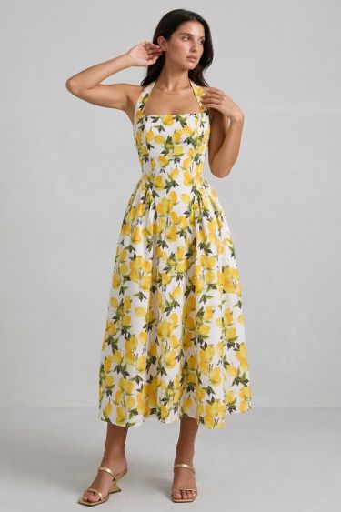 HTD511020-IVORY/YELLOW/GREEN