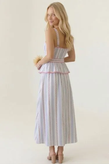 HLD511041-OFF WHITE/NAVY/RED