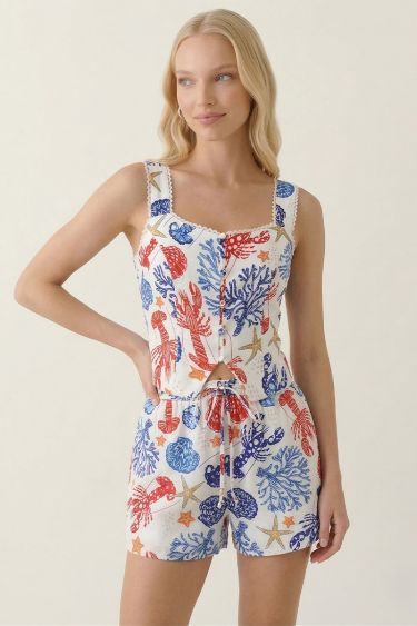 YSE511030-T-IVORY/MULTI