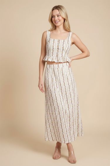 HTE509074-S-WHITE/YELLOW/MAUVE