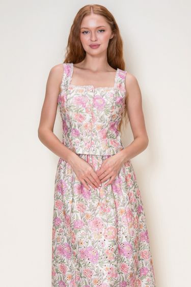 GSE511033-T-IVORY/PEACH/CORAL