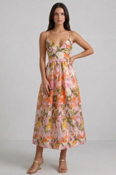 GHD511063-PEACH MULTI